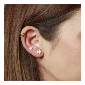 Ear cuff pendiente 3 aros - Eladio