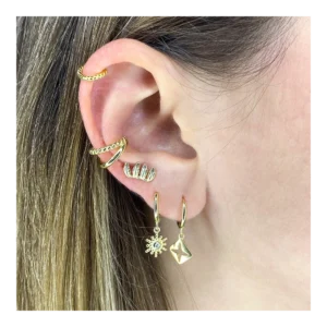 Ear cuff plata 925 Beef imagen Ear cuff plata 925 Beef imagen