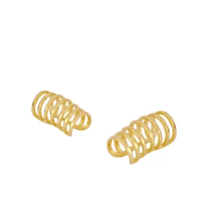 Pendiente Ear cuff plata 7 barras Maliki - imagen 1