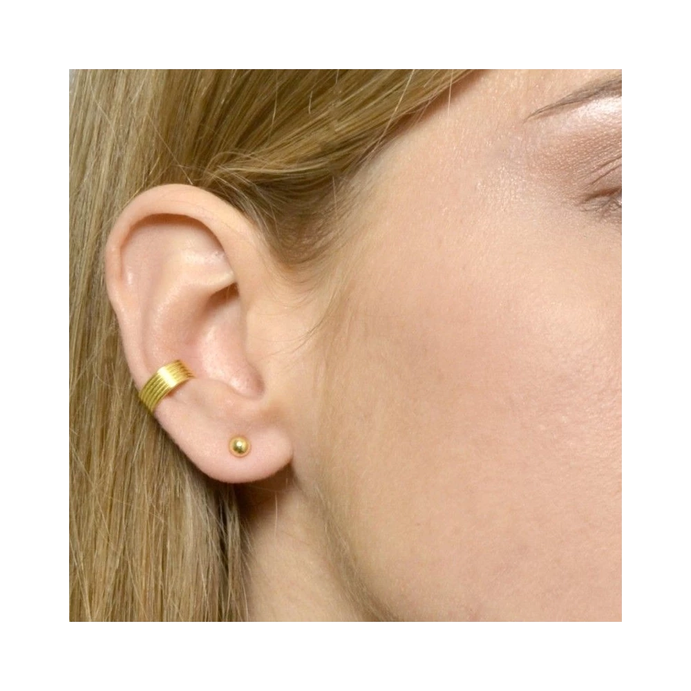 Pendiente ear cuff plata 925 Hipnotic Pendiente ear cuff plata 925 Hipnotic foto