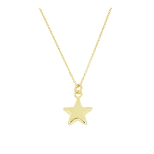 Collar plata charm estrella 2D