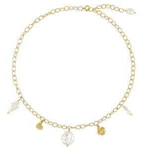 Gargantilla plata 925 mini charms - Pudyn