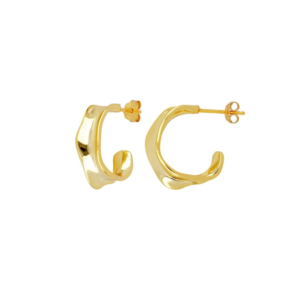 Pendientes aros plata Maggy 18mm Pendientes aros plata Maggy 18mm