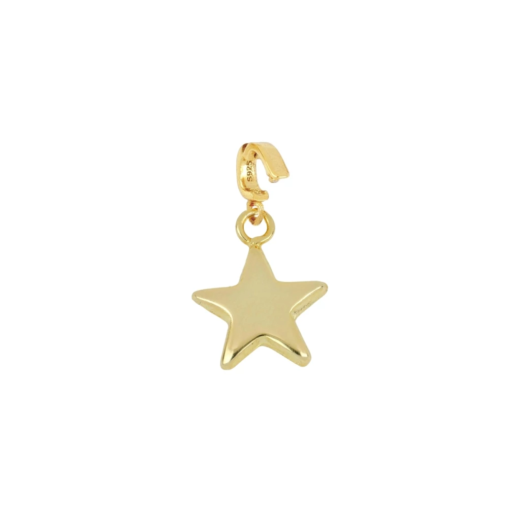 Charm colgante plata estrella 12x2,5mm Charm colgante plata estrella 12x2,5mm