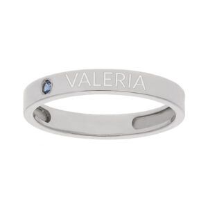 anillo personalizado nombre plata 3mm anillo personalizado nombre plata 3mm
