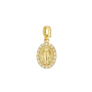Charm portable plata 925 Virgen Milagrosa foto Charm portable plata 925 Virgen Milagrosa foto