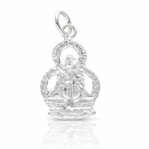 Medalla plata Virgen de la cabeza mediana 13x20mm