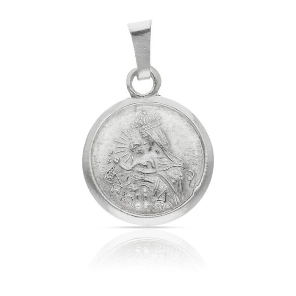 Collar plata 925 medalla San benito Medalla-plata-Virgen-Carmen-16mm-600x600