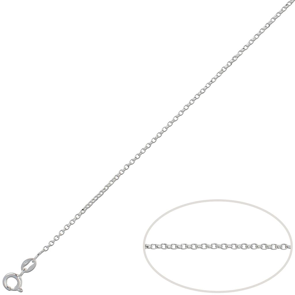 Collar plata 925 medalla San benito cadena-rolot-plata-1.80mm
