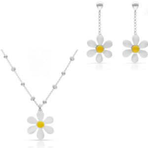 conjunto flor margarita