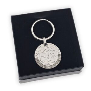 Llavero Profesor personalizado Plata 925 con Nombres Alumnos imagen Llavero Profesor personalizado Plata 925 con Nombres Alumnos imagen
