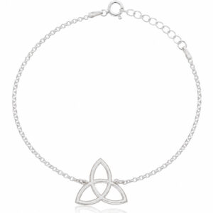 Pulsera plata 925 motivo triqueta