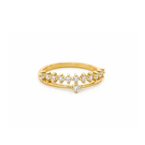 Anillo plata y circonitas doble banda – Usuaia Anillo plata y circonitas doble banda - Usuaia